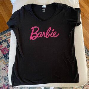 Barbie Black and Pink T Shirt-L
